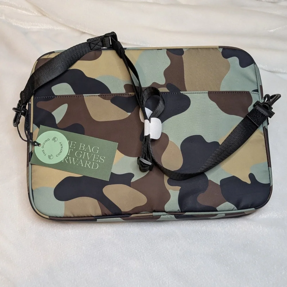 COLORFUL STATE BAGS UNISEX ALLEN PADDED LAPTOP CASE NWT! - Picture 2 of 9